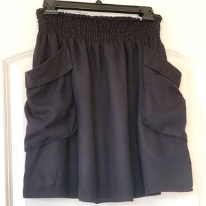 Adorable PaperBag Waist Skirt w/ Oversized Pockets